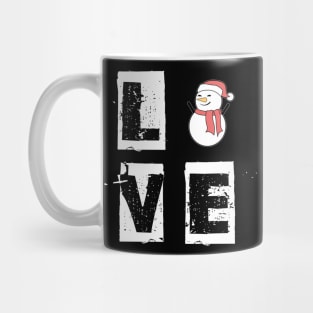 Love Snowman Mug